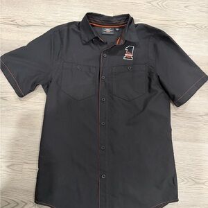Harley Davidson Polo Shirt with Embroidered Logo